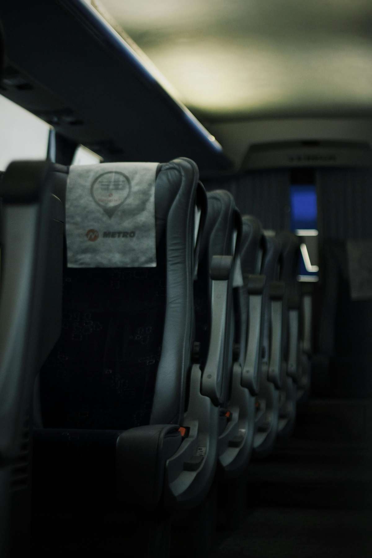 BusBrother Charter Bus Interior - Comfortable Reclining Seats